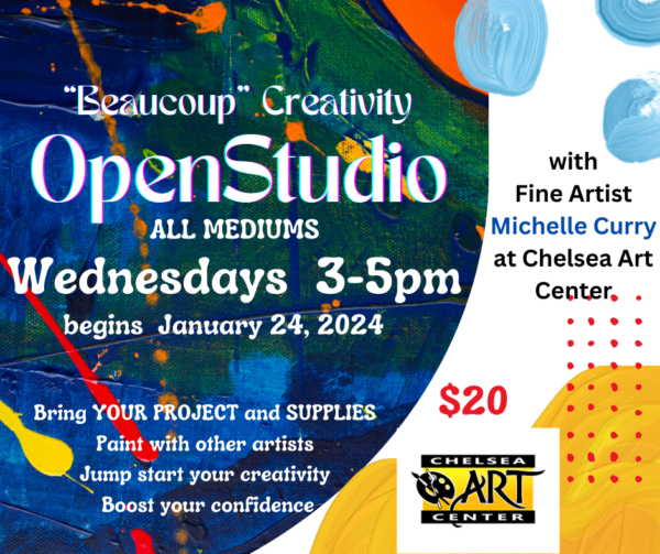 Beaucoup Creativity Open Studio Time