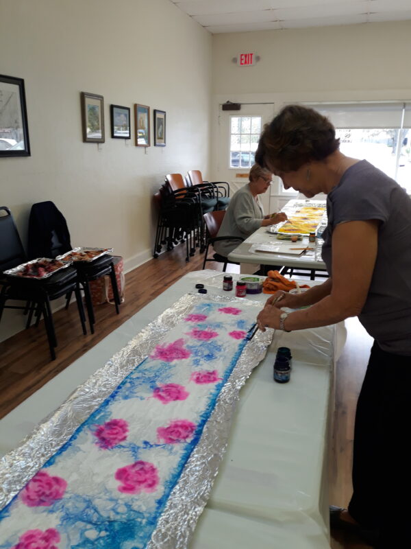 Silk Scarf Painting with Margie Picard