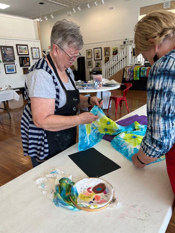 Silk Scarf Painting with Margie Picard