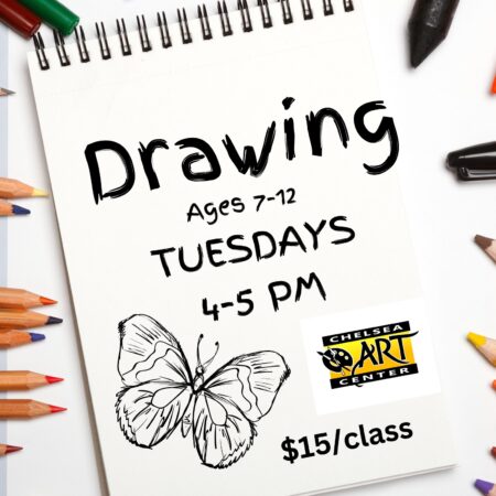 After School Drawing class for ages 7-12.