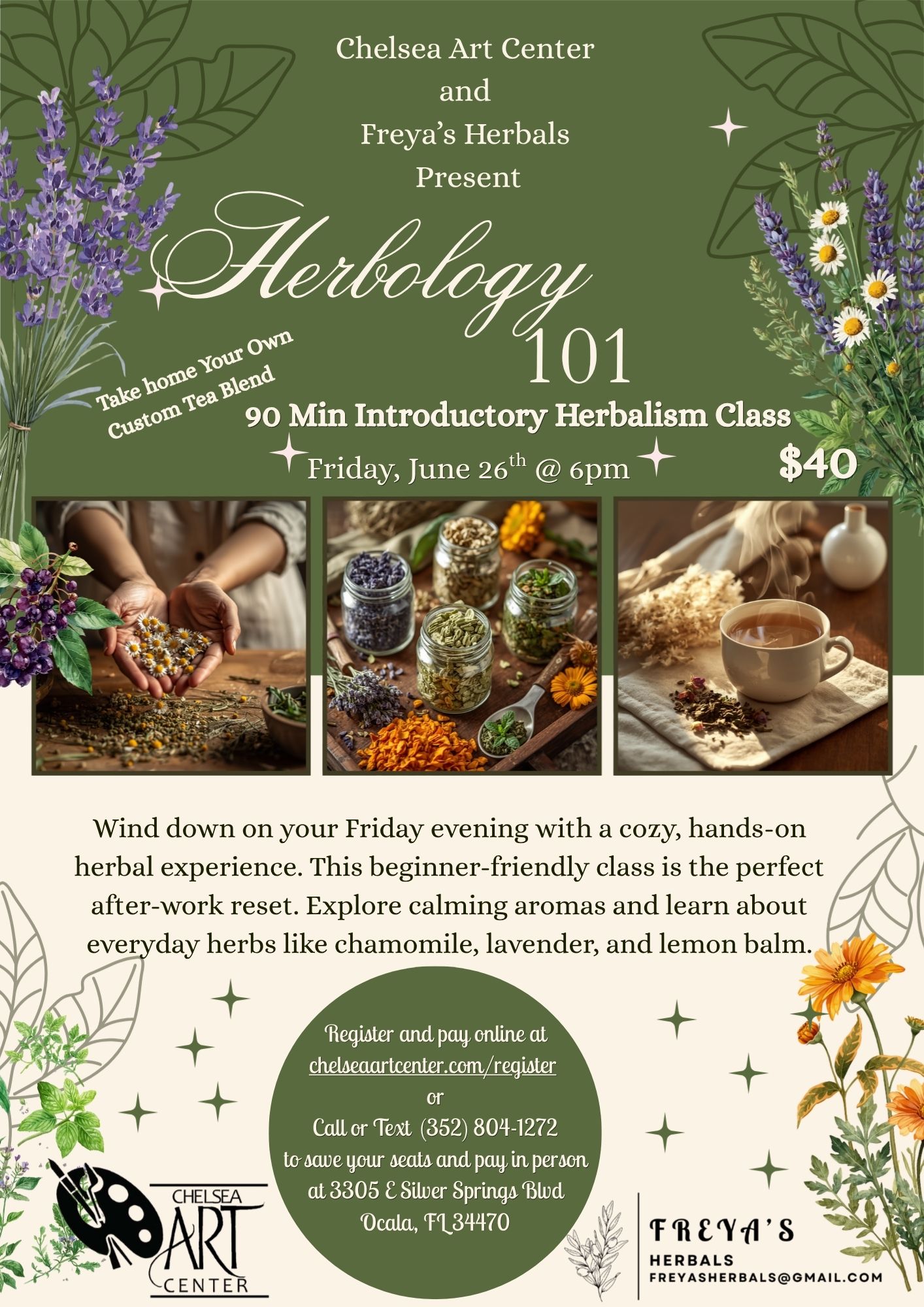Herbology 101 Evening Tea
