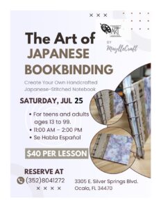 Japanese Bookbinding-JULY