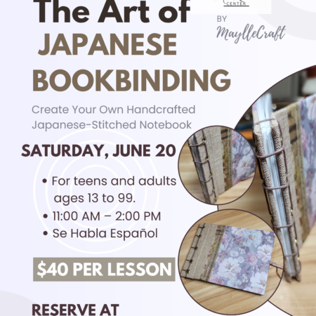 Japanese Bookbinding with Maylle Crafts