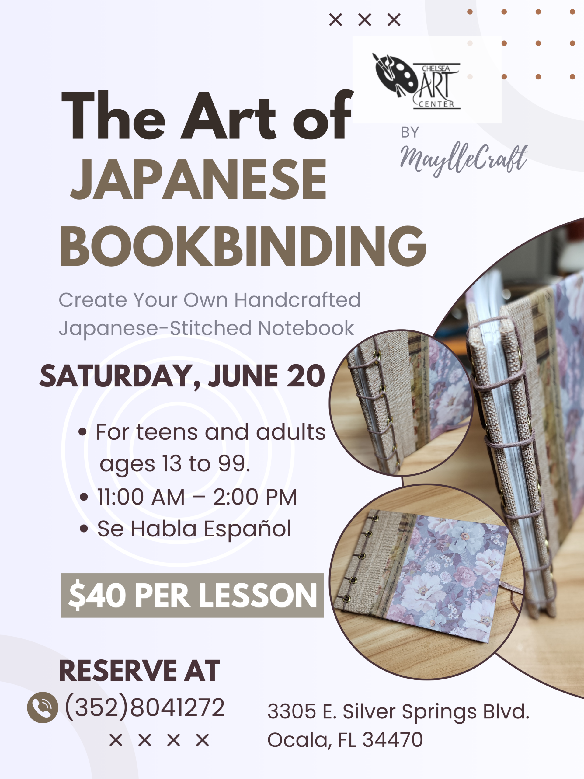 Japanese Bookbinding with Maylle Crafts